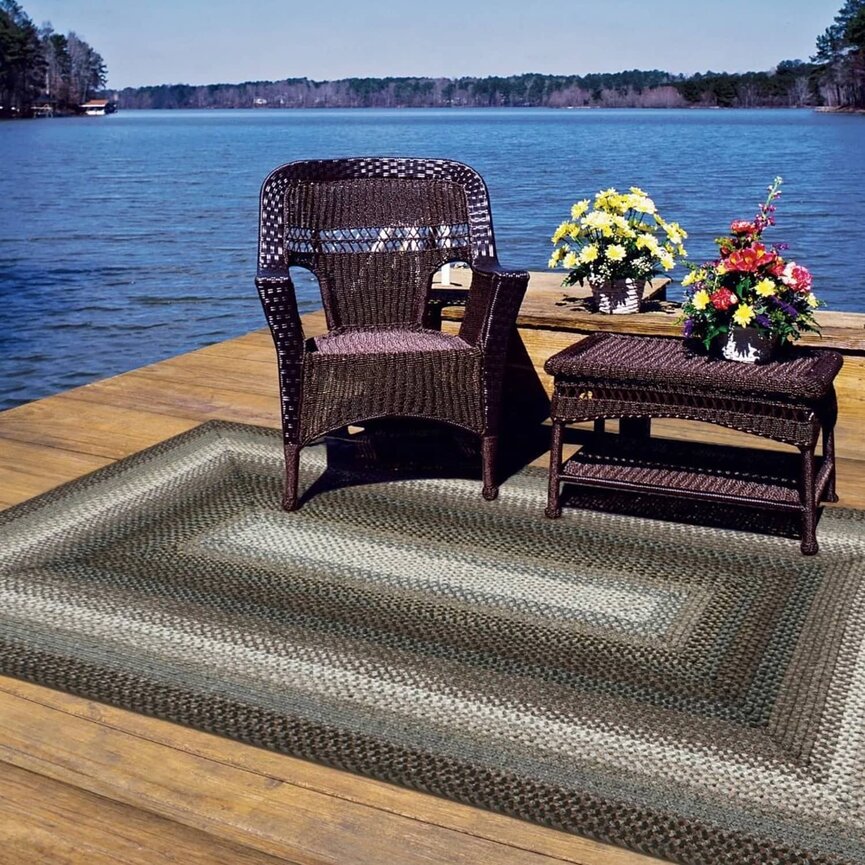 Midnight Moon Ultra Durable Braided Rugs