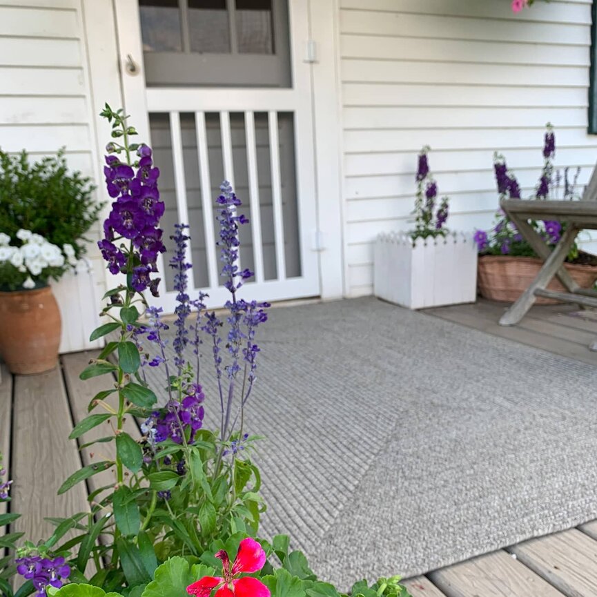 Slate Ultra Durable Braided Rug