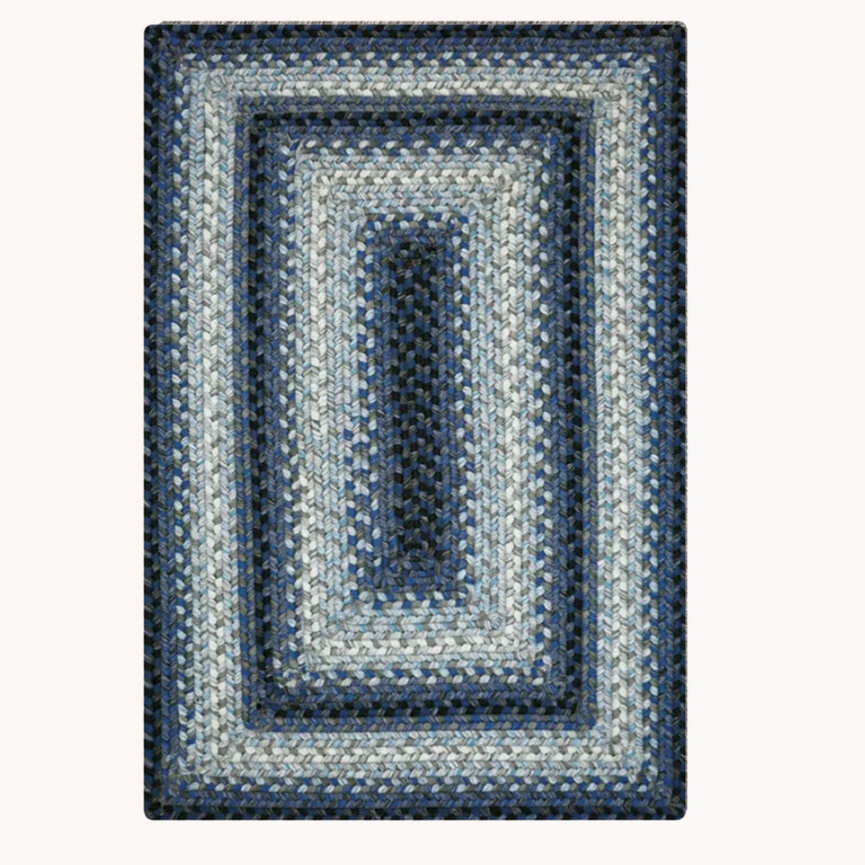 Juniper Blue Ultra Durable Braided Rug