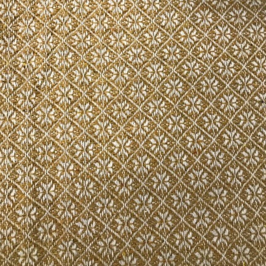 Cherry Blossom Mustard Cream Short Runner - 14" x 32"