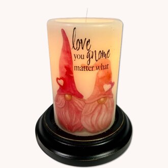 Love You Gnome Matter What Candle Sleeve