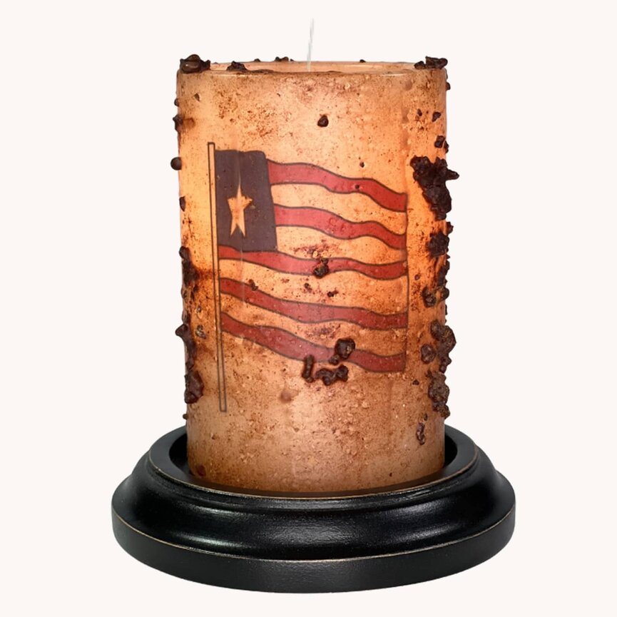 Grubby Flag Candle Sleeve