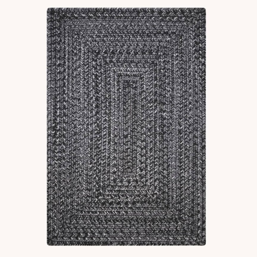 Black Ultra Durable Braided Rugs