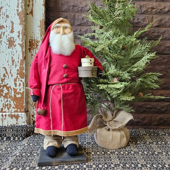 Santa Red Coat with Pantry Boxes