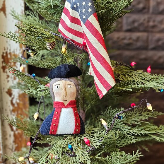 Revolutionary Soldier Ornament - 6.5"