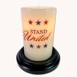Stand United Stars Candle Sleeve - Vanilla