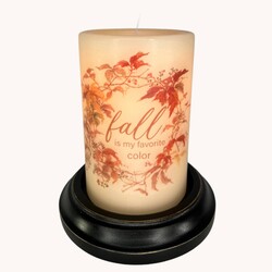 Fall Is My Favorite Color Candle Sleeve Antique Vanilla