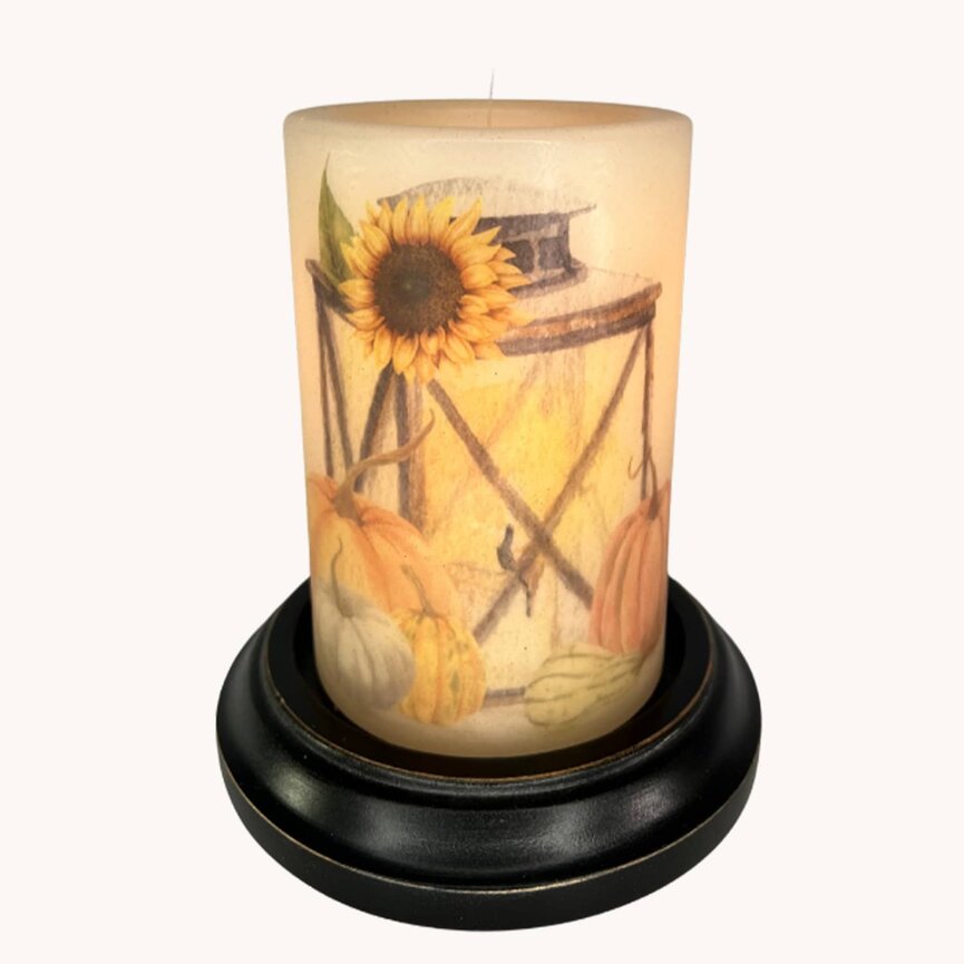 Fall Lantern Candle Sleeve