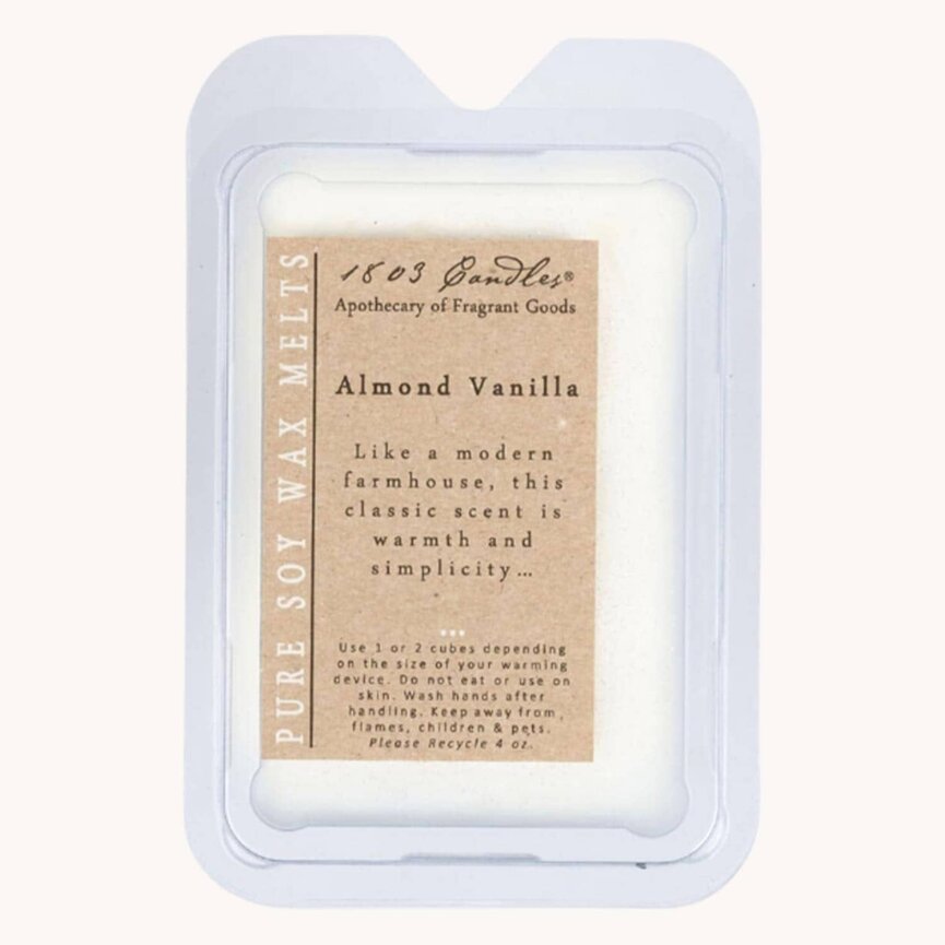 1803 Almond Vanilla Soy Melter 4oz