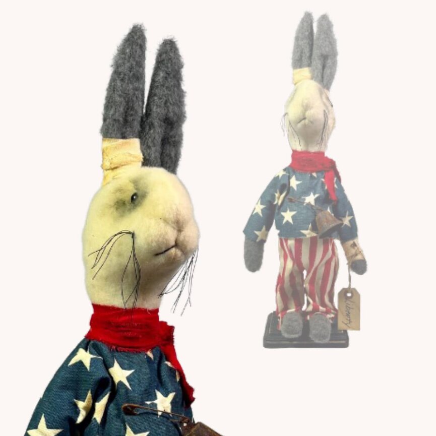 Liberty the Patriotic Rabbit Doll - 19"