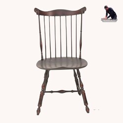 Pennsylvania Fan Back Side Chair (Oval Seat)