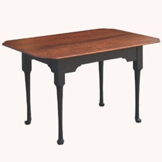Spoonfoot Tiger Maple Top Dining Table