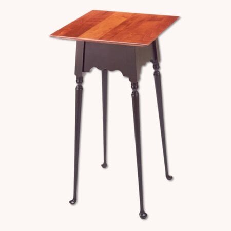 Valley Table Square Tiger Maple Top