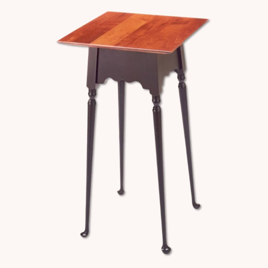 Valley Table Square Tiger Maple Top