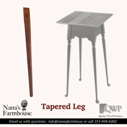Valley Table Square Tiger Maple Top