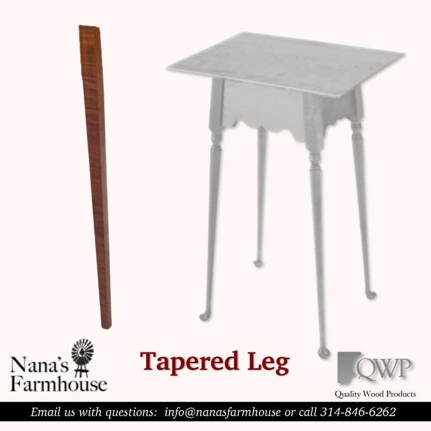Valley Table Rectangle Tiger Maple Top