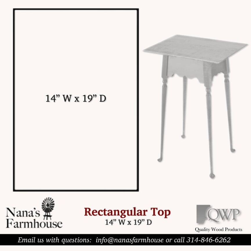 Valley Table Rectangle Tiger Maple Top