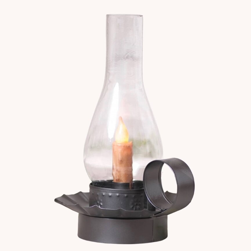 Storekeeper Accent Light with Hurricane Shade