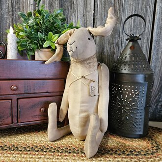 Primitive Handmade Bunny Doll - 17"