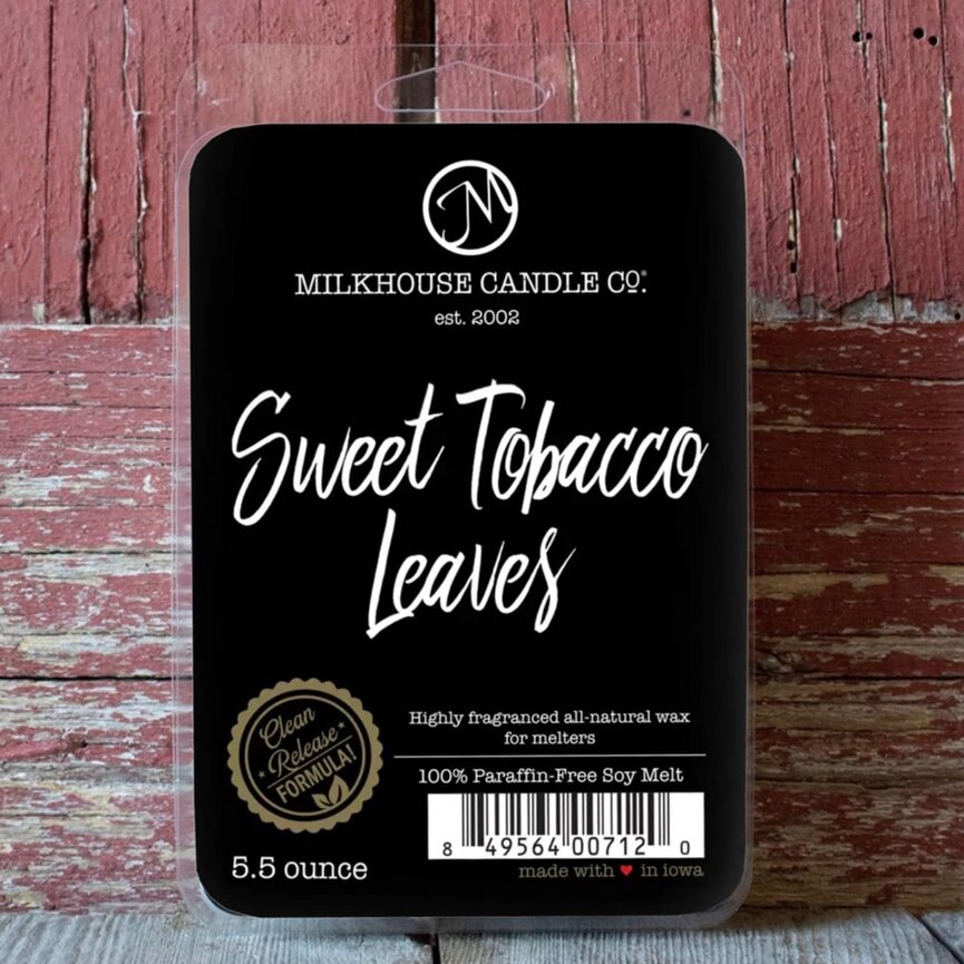 Milkhouse Melts Sweet Tobacco Leaves 5.5oz