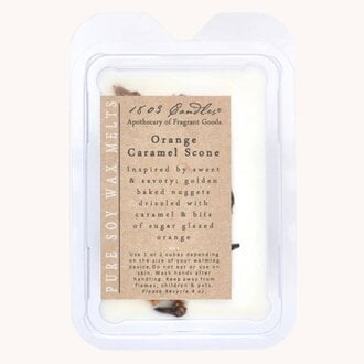 1803 Orange Caramel Scone Soy Melter - 4oz
