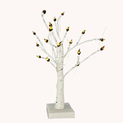 Olive 18 Count Birch Tree Lighted Branches - 20"