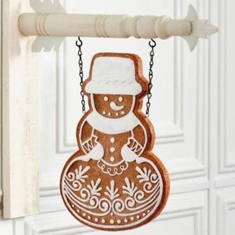 Frosted Gingerbread Snowman Arrow Replacement
