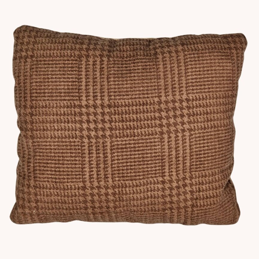 Pillow Pumpkin Bowl Filler Wool Striped - 7x6