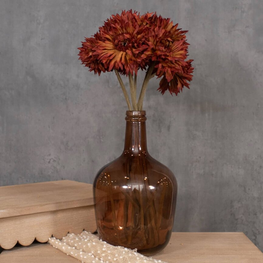 Burnt Orange Daisy Spray - 25"