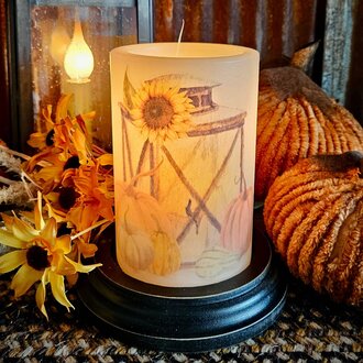 Fall Lantern Candle Sleeve