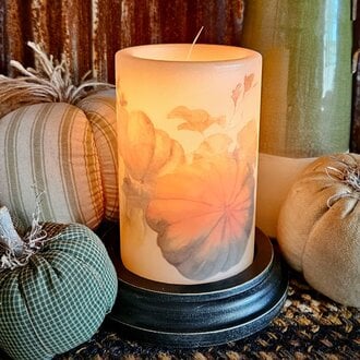 Pumpkin Patch Antique Candle Sleeve - Antique Vanilla