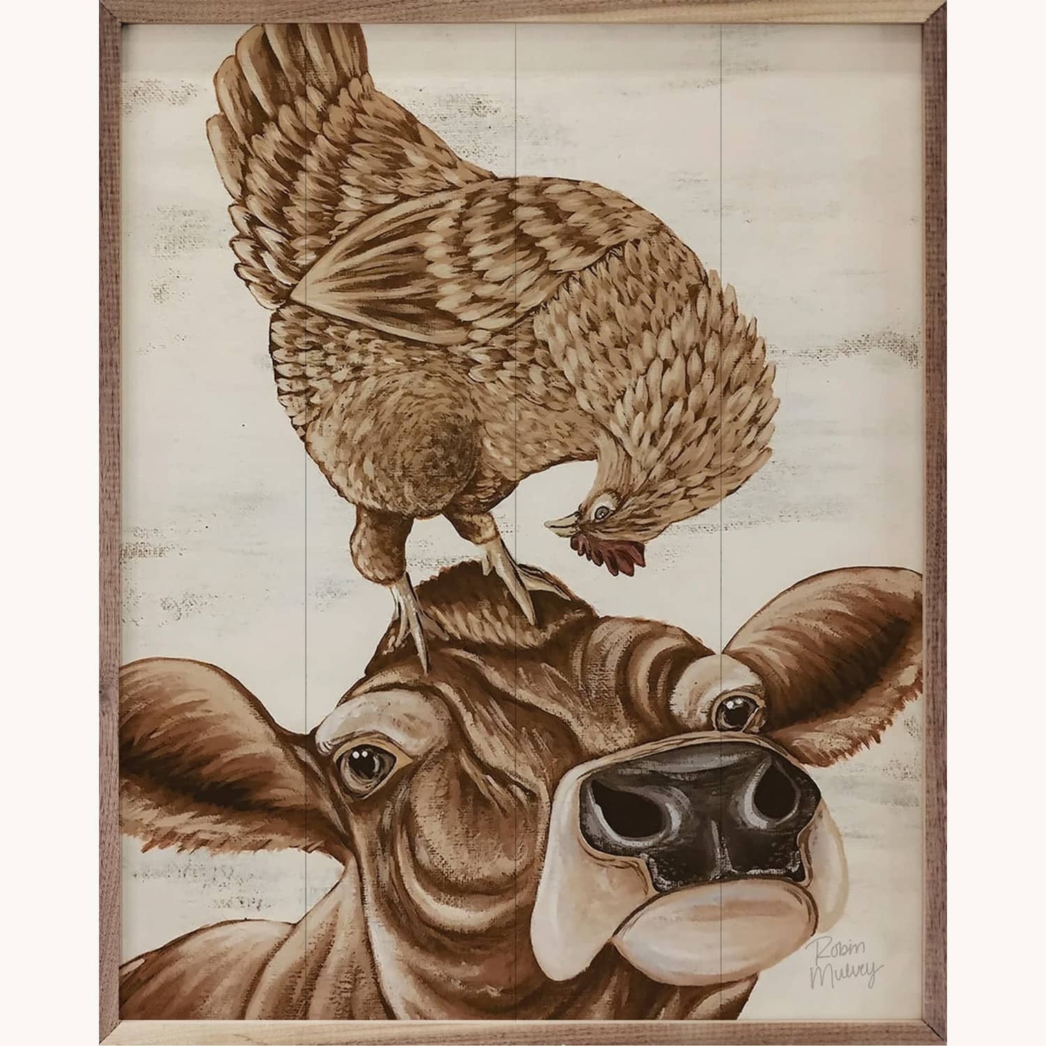 Kendrick Home Brown Chicken Brown Cow Nana's Farmhouse Nana's Farmhouse