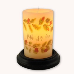 Vintage Joy Garland Vanilla Candle Sleeve