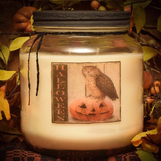 Spooky Smoke & Creepy Clove Halloween Soy Jar Candle 64oz