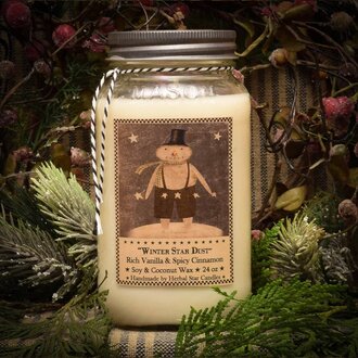 Winter Star Dust Soy Jar Candle