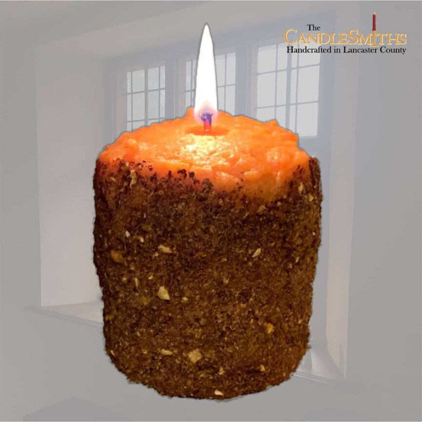 Prairie Blossoms Hearth Pillar Candle - 3.5" x 4"