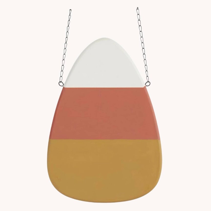 Candy Corn Arrow Replacement Resin Sign - 15.5"