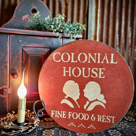 Colonial House Cabin Box - 12"