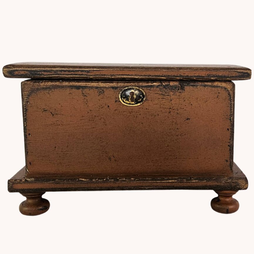 Sugar Box Wooden Cabin Brown - 14"x9"x9"