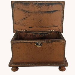 Sugar Box Wooden Cabin Brown - 14"x9"x9"