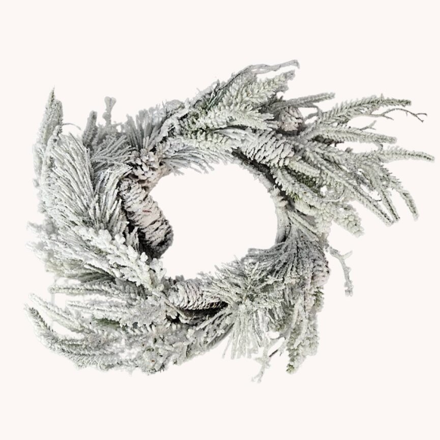 Winter Gleam Candle Ring - 16" Dia x 6.5" Ctr