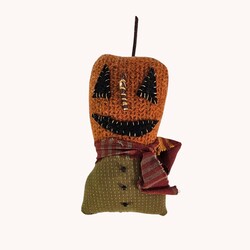 Pumpkin Man Ornament - 7"