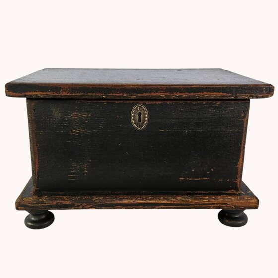 Sugar Box Wooden Black - Large