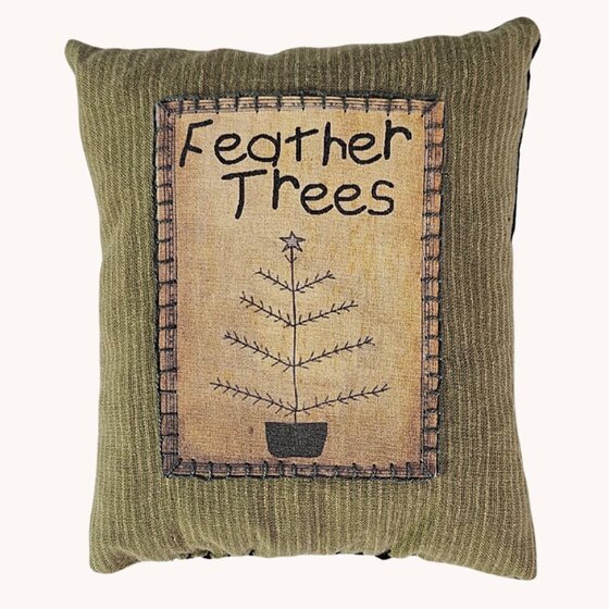 Feather Trees Bowl Filler Pillow
