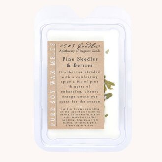 1803 Candles Pine Needles & Berries Melter