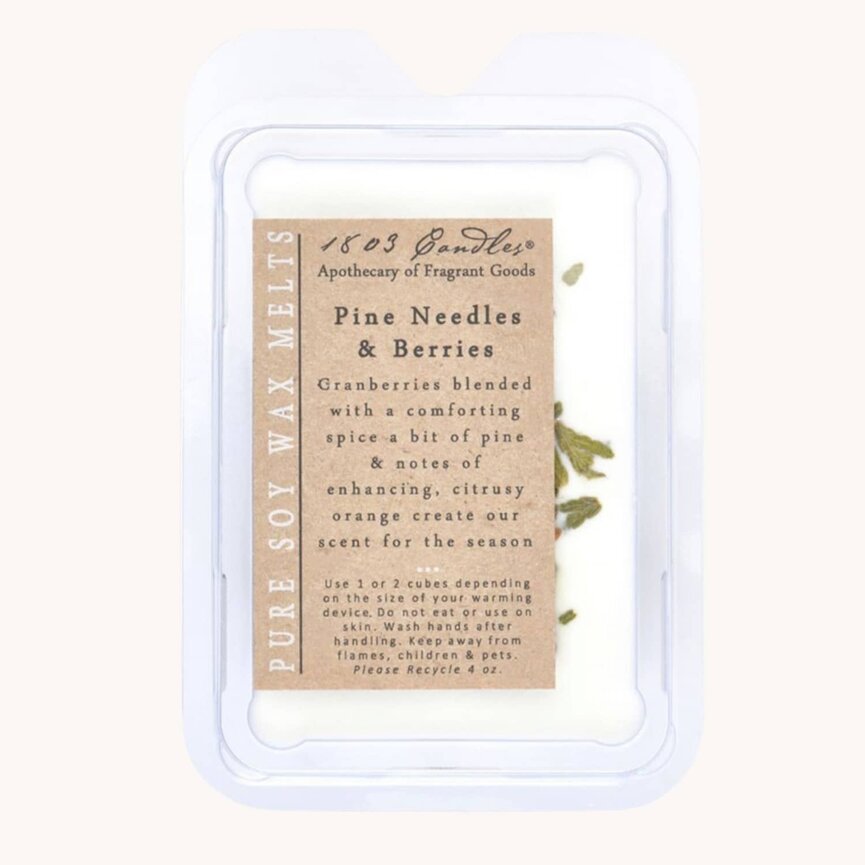 1803 Candles Pine Needles & Berries Melter