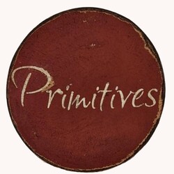 Round Cabin Red Box with Lid Primitives - 8" Dia x 3" T