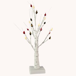 Prim Christmas Birch Tree Lighted - 20 count