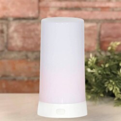 Fia Flame Candle Sleeve LED Orange Flame Light - 5"