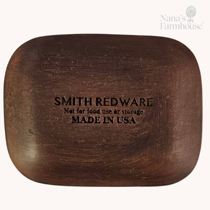Smith Redware Eagle Rectangle Tray with Black Dots - Small